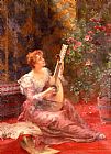 The Lute Player by Conrad Kiesel